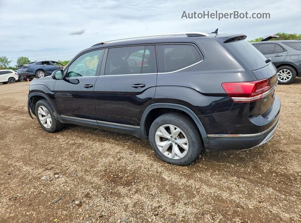 1V2MR2CA9JC537102 2018 VOLKSWAGEN ATLAS Черный Задняя левая четверть