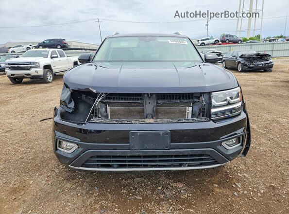 1V2MR2CA9JC537102 2018 VOLKSWAGEN ATLAS Черный Вид спереди