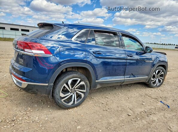 1V2NE2CAXLC222926 2020 VOLKSWAGEN ATLAS Blue Tył prawy