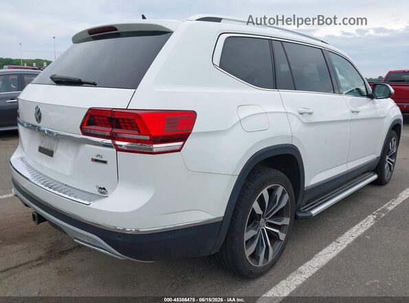1V2NR2CA0KC562959 2019 VOLKSWAGEN ATLAS White Trasero derecho