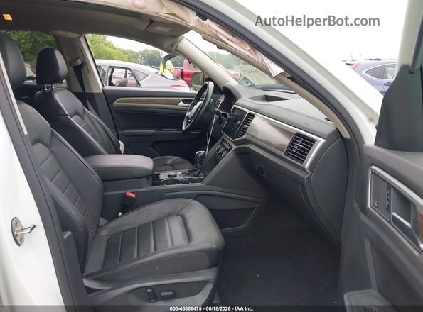 1V2NR2CA0KC562959 2019 VOLKSWAGEN ATLAS White Vista interior delantera