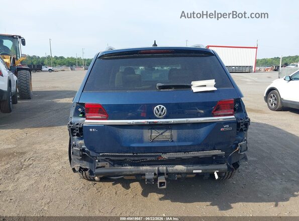1V2NR2CA2JC525975 2018 VOLKSWAGEN ATLAS Blue 