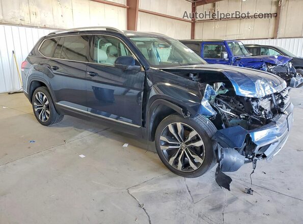 1V2NR2CA2KC588219 2019 VOLKSWAGEN ATLAS Blue 