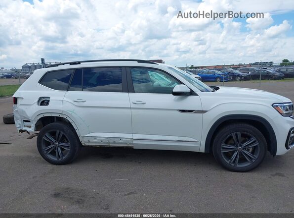 1V2NR2CA2MC583217 2021 VOLKSWAGEN ATLAS White 360 interior view