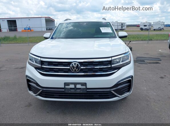 1V2NR2CA2MC583217 2021 VOLKSWAGEN ATLAS White Rear interior view