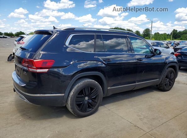 1V2NR2CA4JC580170 2018 VOLKSWAGEN ATLAS Black Tył prawy