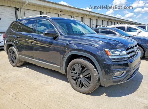 1V2NR2CA4JC580170 2018 VOLKSWAGEN ATLAS Black Przód prawy
