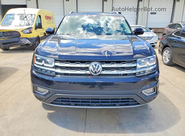 1V2NR2CA4JC580170 2018 VOLKSWAGEN ATLAS Black Widok z przodu