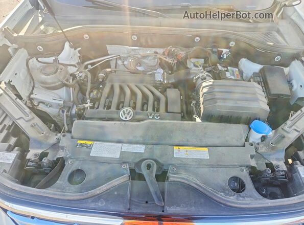 1V2PE2CA4MC240915 2021 VOLKSWAGEN ATLAS White Вид підкапотного простору