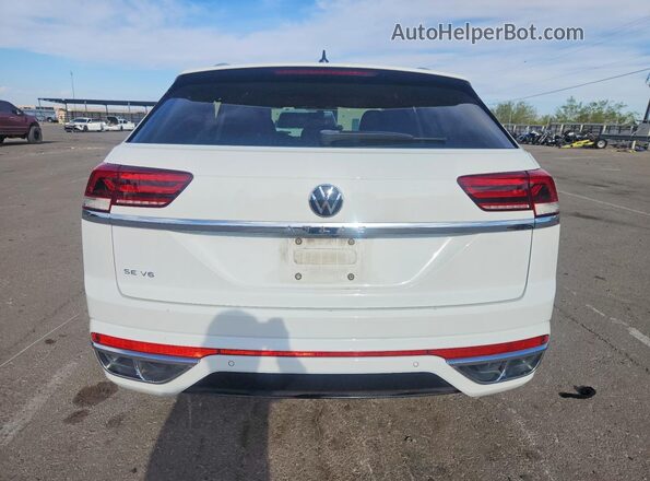 1V2PE2CA4MC240915 2021 VOLKSWAGEN ATLAS White Вид ззаду