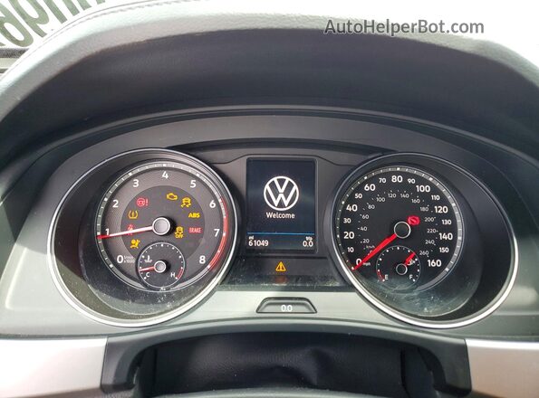 1V2PE2CA8MC223891 2021 VOLKSWAGEN ATLAS Gray Vista del cuadro de instrumentos