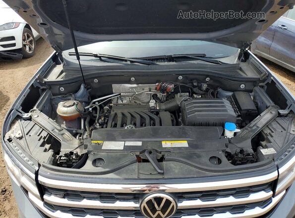 1V2PE2CA8MC223891 2021 VOLKSWAGEN ATLAS Gray Vista interior trasera