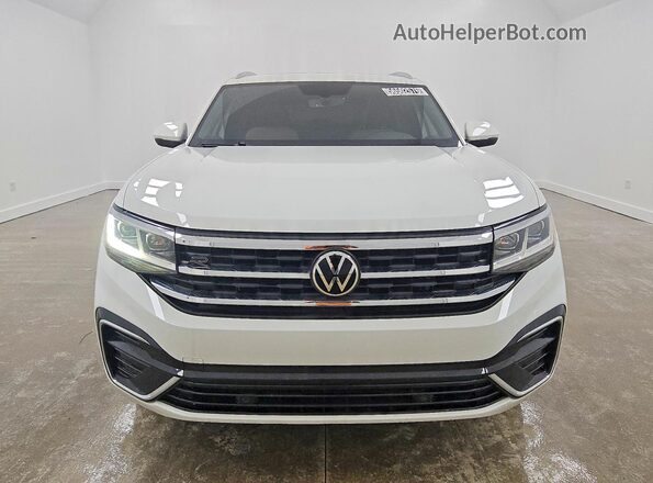 1V2PE2CA9MC202337 2021 VOLKSWAGEN ATLAS Белый Вид спереди