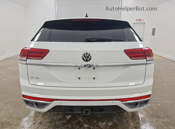 1V2PE2CA9MC202337 2021 VOLKSWAGEN ATLAS Белый Вид сзади