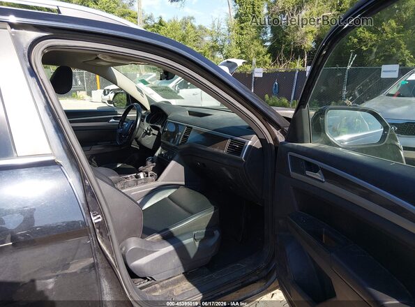 1V2PR2CA0JC530679 2018 VOLKSWAGEN ATLAS Black წინა სალონის ხედი