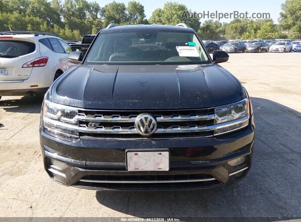 1V2PR2CA0JC530679 2018 VOLKSWAGEN ATLAS Black უკანა სალონის ხედი