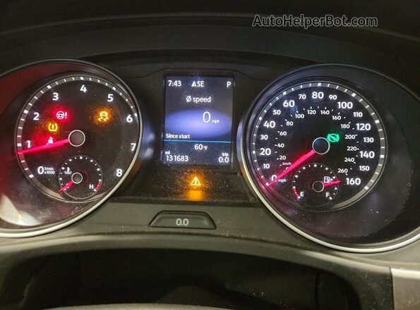 1V2PR2CA0JC593586 2018 VOLKSWAGEN ATLAS Blue 