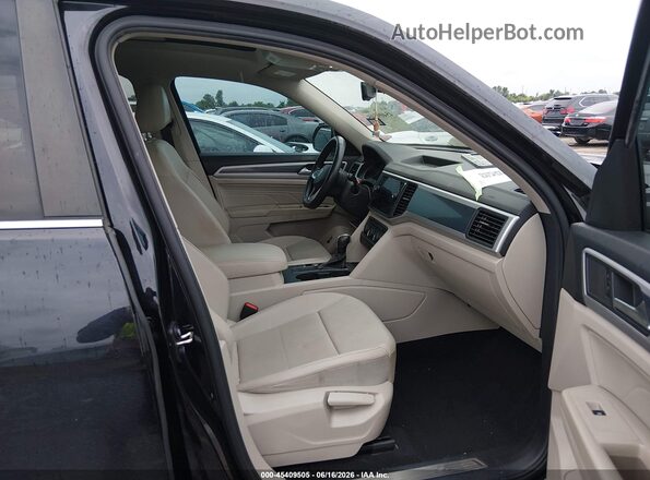 1V2PR2CA1MC545406 2021 VOLKSWAGEN ATLAS Черный Вид салона спереди