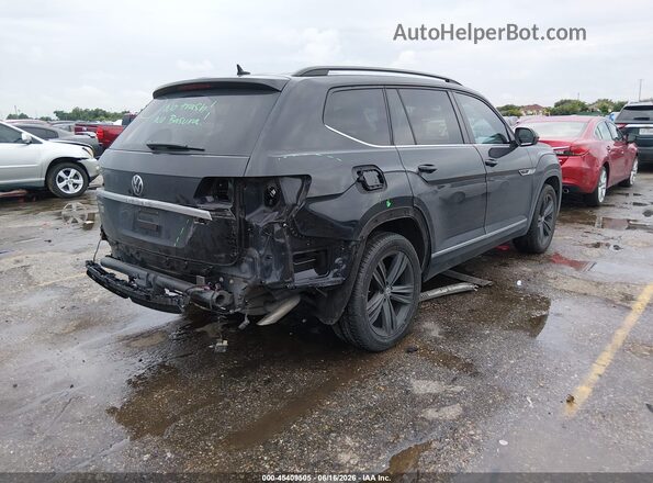 1V2PR2CA1MC545406 2021 VOLKSWAGEN ATLAS Черный Задняя правая четверть