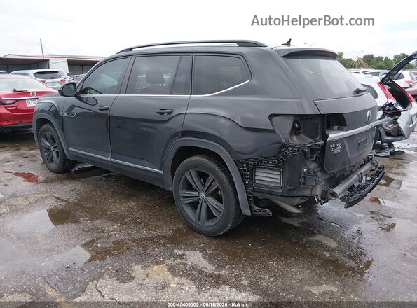 1V2PR2CA1MC545406 2021 VOLKSWAGEN ATLAS Черный Задняя левая четверть