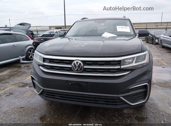 1V2PR2CA1MC545406 2021 VOLKSWAGEN ATLAS Черный Вид задней части салона