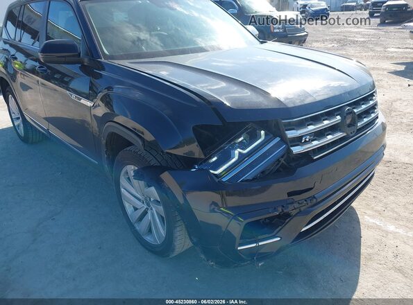 1V2PR2CA4JC589945 2018 VOLKSWAGEN ATLAS Black Դիմացի տեսք