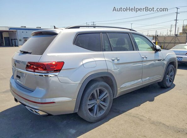 1V2PR2CA7MC537665 2021 VOLKSWAGEN ATLAS Silver Հետևի աջ