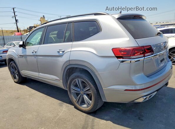 1V2PR2CA7MC537665 2021 VOLKSWAGEN ATLAS Silver Հետևի ձախ