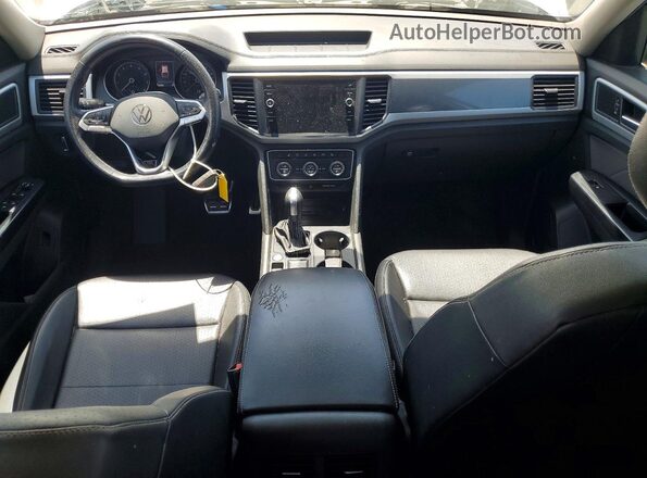 1V2PR2CA7MC537665 2021 VOLKSWAGEN ATLAS Silver Առջևի վահանակի տեսք