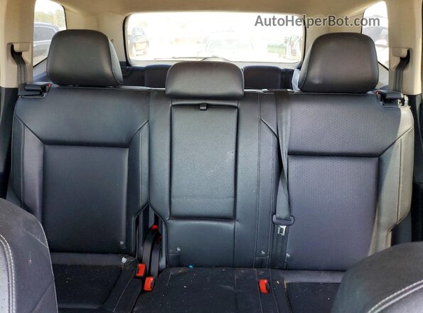 1V2PR2CA8JC581248 2018 VOLKSWAGEN ATLAS Gray უკანა სავარძლების ხედი