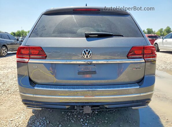 1V2PR2CA8JC581248 2018 VOLKSWAGEN ATLAS Gray უკანა ხედი