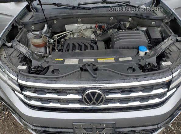 1V2RE2CA3LC230268 2020 VOLKSWAGEN ATLAS Silver Widok komory silnika