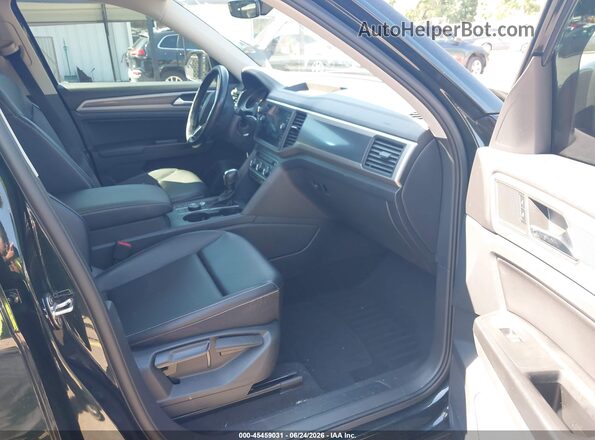 1V2RR2CA1MC525536 2021 VOLKSWAGEN ATLAS Green Widok wnętrza z przodu
