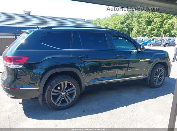 1V2RR2CA1MC525536 2021 VOLKSWAGEN ATLAS Green Widok wnętrza z tyłu