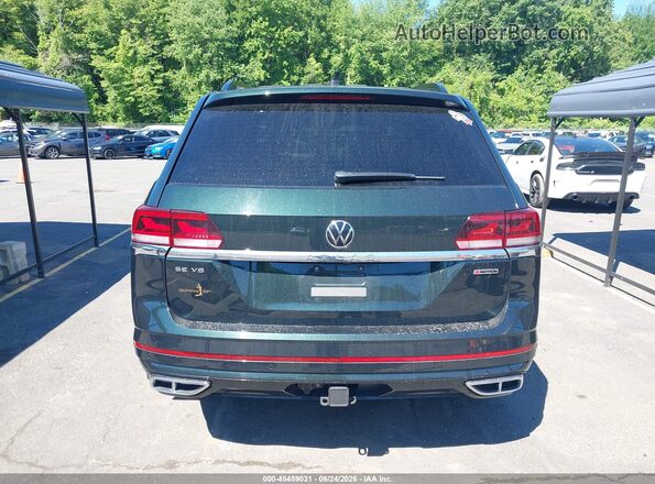 1V2RR2CA1MC525536 2021 VOLKSWAGEN ATLAS Green 