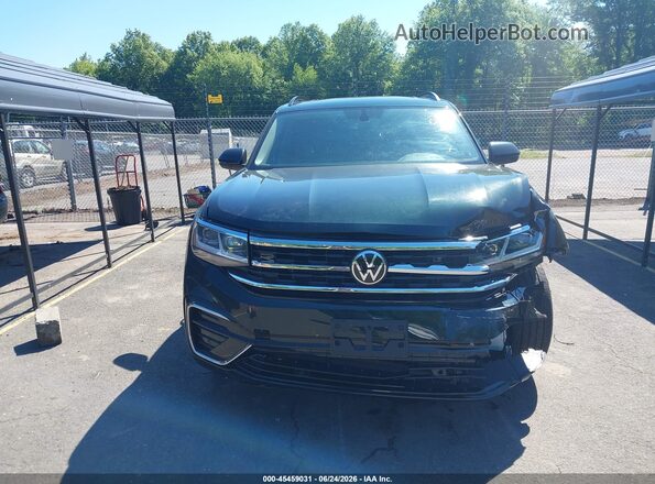 1V2RR2CA1MC525536 2021 VOLKSWAGEN ATLAS Green Widok zestawu wskaźników