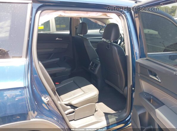 1V2RR2CA2MC589391 2021 VOLKSWAGEN ATLAS Blue Вид наклейки з VIN-кодом