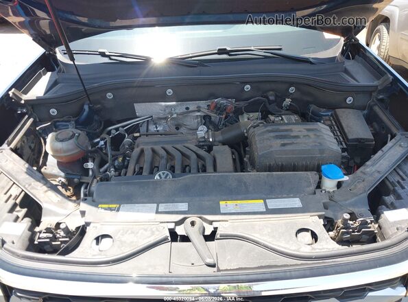 1V2RR2CA2MC589391 2021 VOLKSWAGEN ATLAS Blue Вид ззаду
