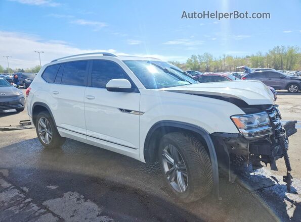 1V2RR2CA5JC545333 2018 VOLKSWAGEN ATLAS White Передня права чверть