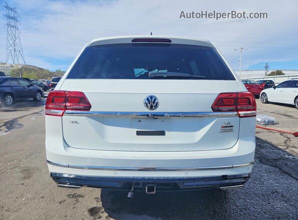 1V2RR2CA5JC545333 2018 VOLKSWAGEN ATLAS White Вид ззаду