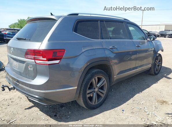1V2RR2CA5JC590806 2018 VOLKSWAGEN ATLAS Gray Rear right