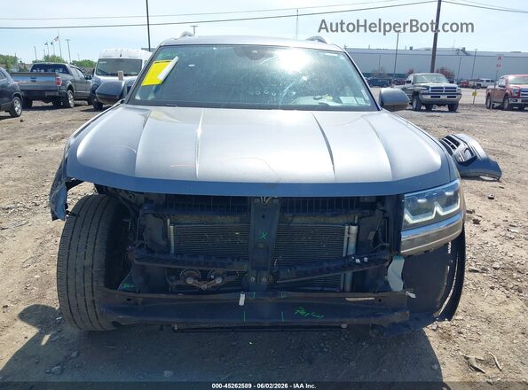 1V2RR2CA5JC590806 2018 VOLKSWAGEN ATLAS Gray Rear interior view