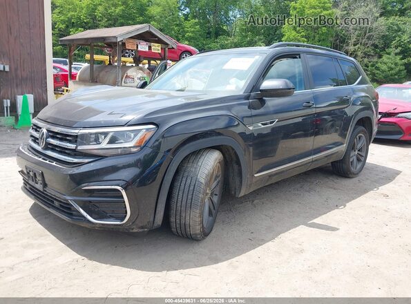 1V2RR2CA8MC609577 2021 VOLKSWAGEN ATLAS Black Przód lewy
