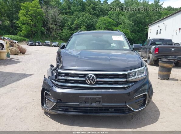 1V2RR2CA8MC609577 2021 VOLKSWAGEN ATLAS Black Widok zestawu wskaźników