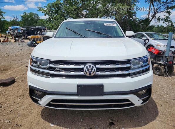 1V2RR2CA9JC525134 2018 VOLKSWAGEN ATLAS Белый Вид спереди