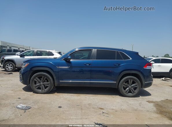 1V2SC2CA5NC212364 2022 VOLKSWAGEN ATLAS Blue Widok wnętrza 360 stopni