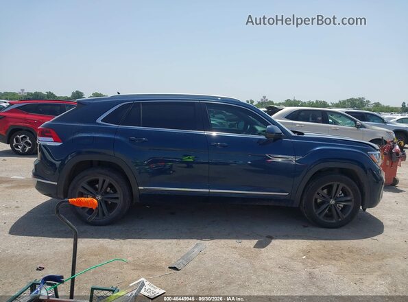 1V2SC2CA5NC212364 2022 VOLKSWAGEN ATLAS Blue Widok wnętrza z tyłu