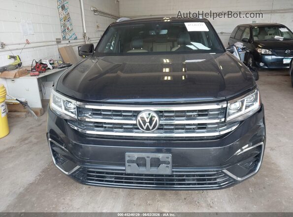 1V2SE2CA6NC215977 2022 VOLKSWAGEN ATLAS Black Instrument cluster view