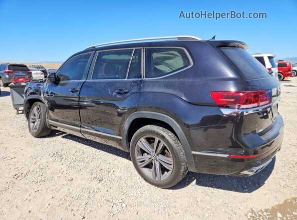 1V2SR2CA4MC572755 2021 VOLKSWAGEN ATLAS Черный Задняя левая четверть