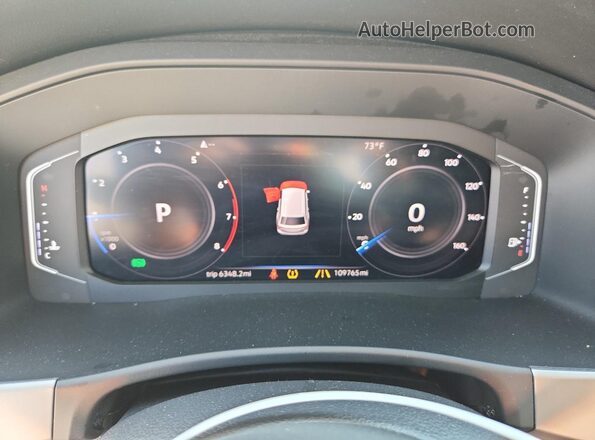 1V2SR2CA7KC596304 2019 VOLKSWAGEN ATLAS White 